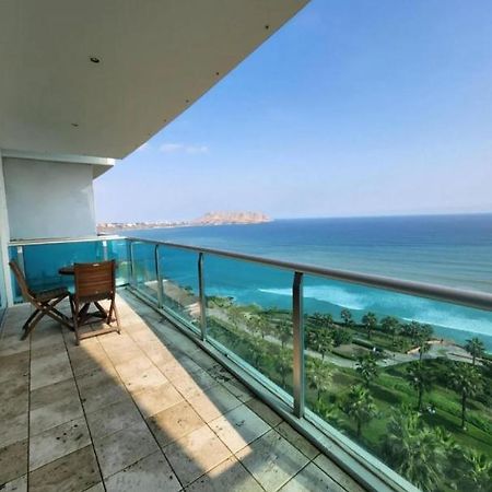 Exclusivo Y Moderno Depa En Miraflores Vista Al Mar Y A La Ciudad Amoblado Apartments Ліма Екстер'єр фото