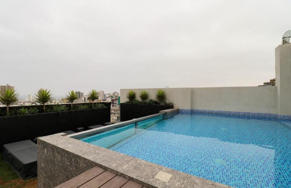 Exclusivo Y Moderno Depa En Miraflores Vista Al Mar Y A La Ciudad Amoblado Apartments Ліма Екстер'єр фото