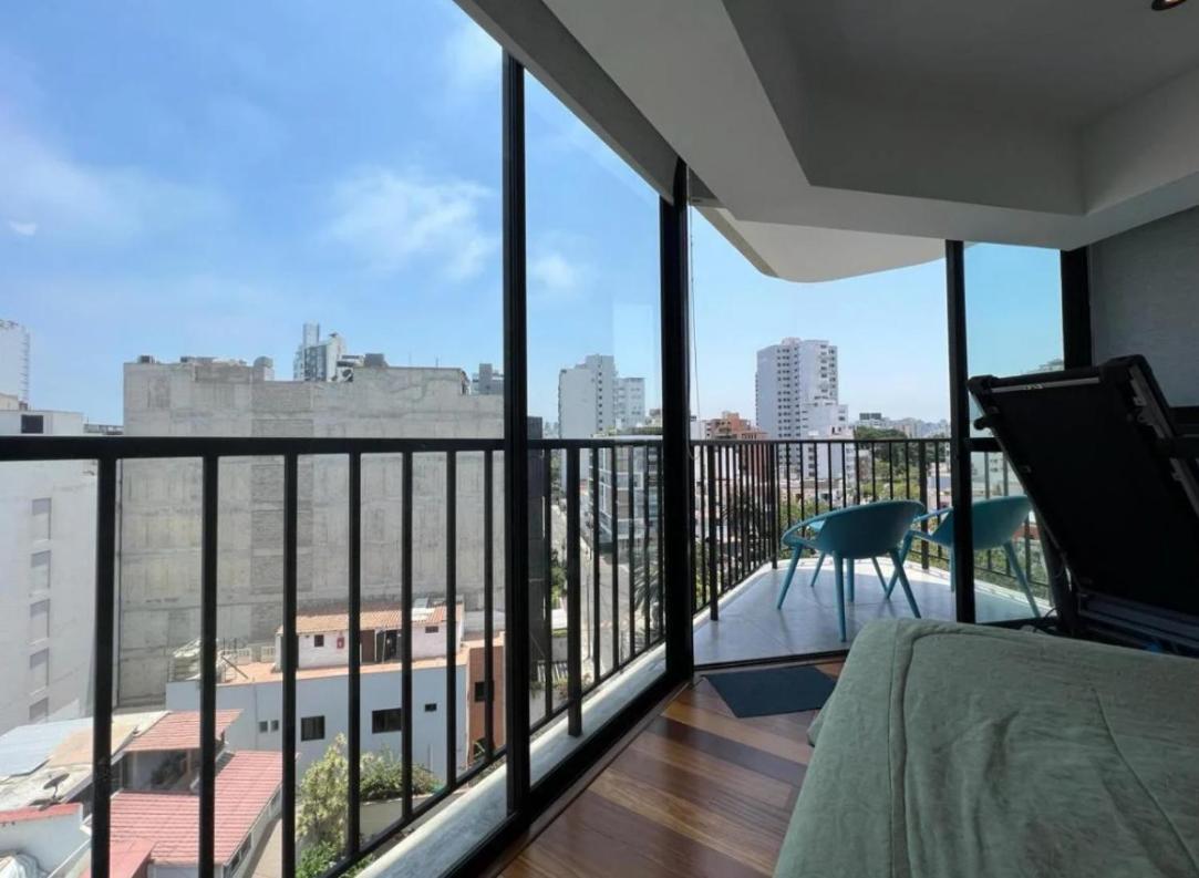 Exclusivo Y Moderno Depa En Miraflores Vista Al Mar Y A La Ciudad Amoblado Apartments Ліма Екстер'єр фото
