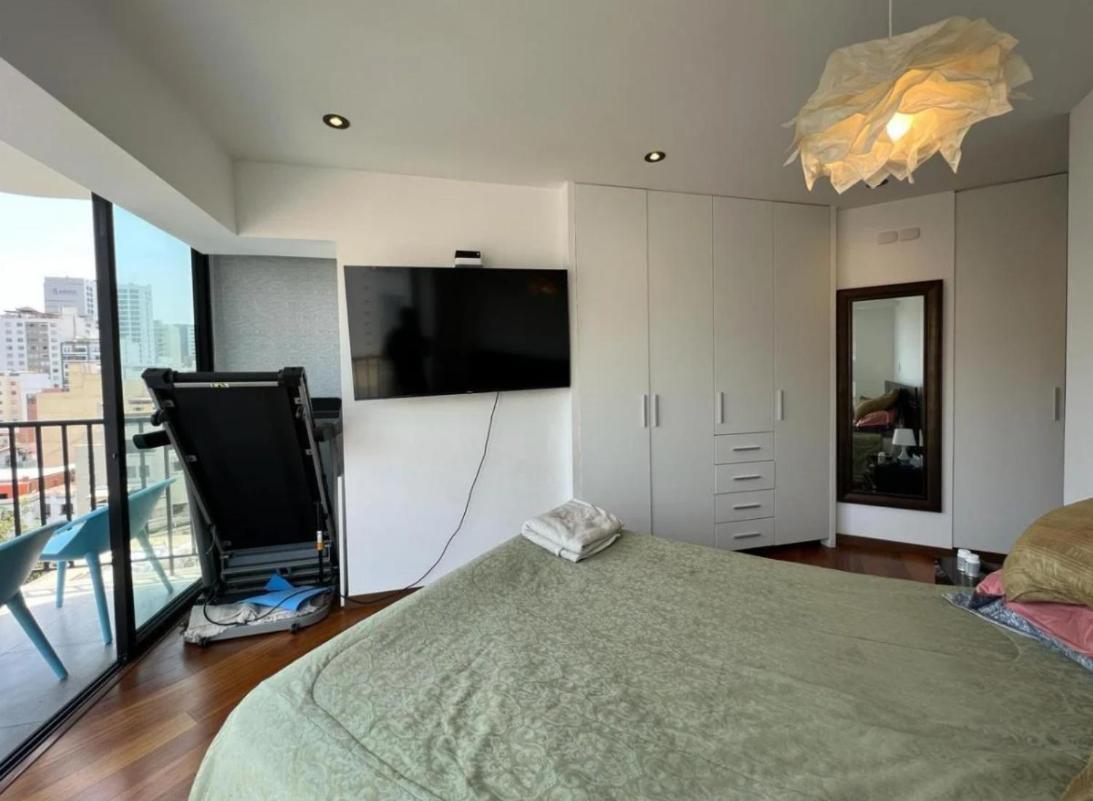 Exclusivo Y Moderno Depa En Miraflores Vista Al Mar Y A La Ciudad Amoblado Apartments Ліма Екстер'єр фото